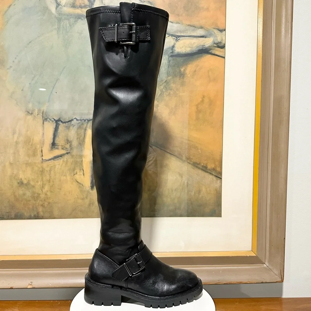 🌸VINCE CAMUTO🌸 Abrila Black Over The Knee Boot Size: 5M